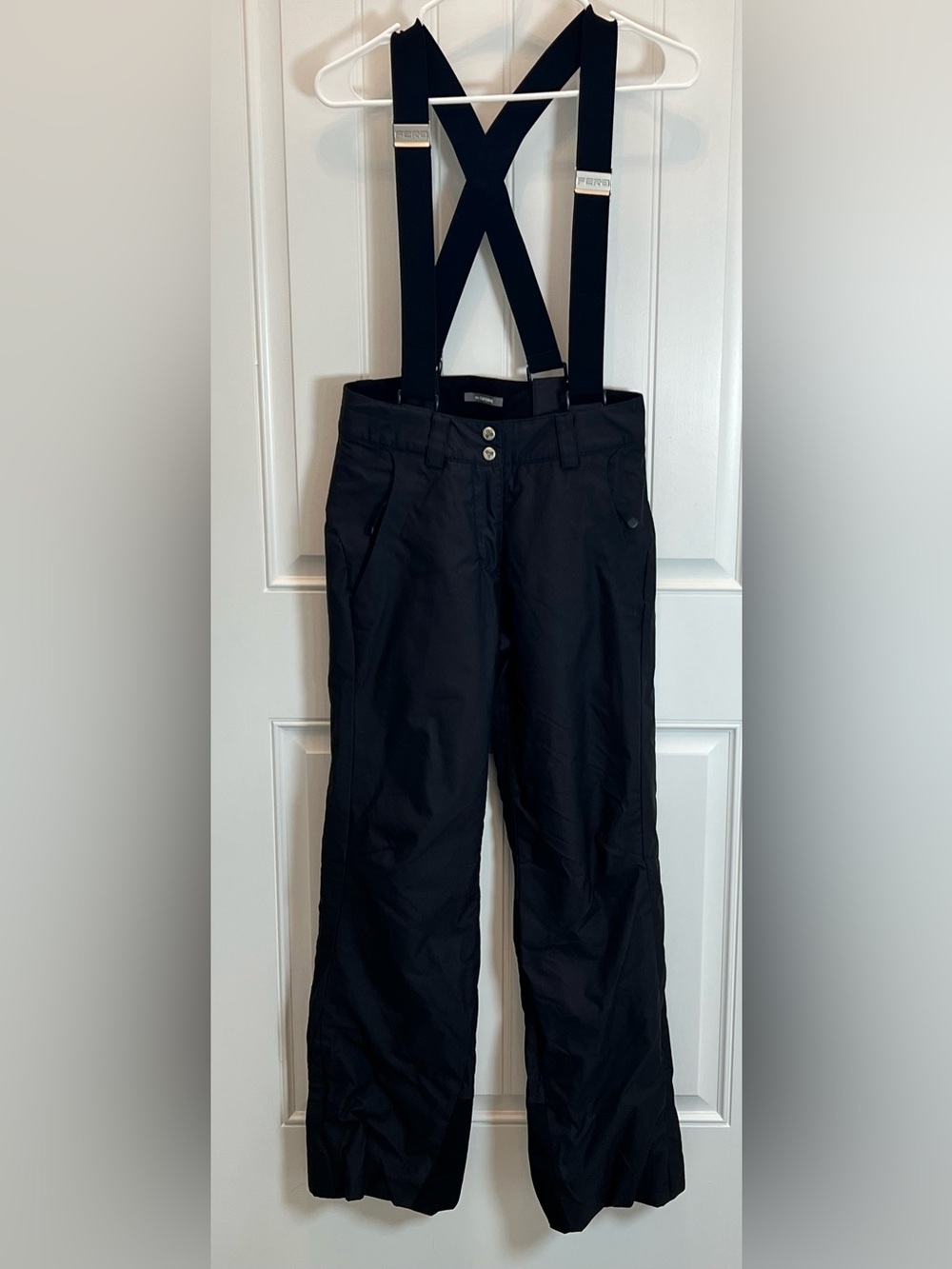 FERA Convertible Snow Bibs Ski Pants Women's Size 6R 6 Regular The Cayenne